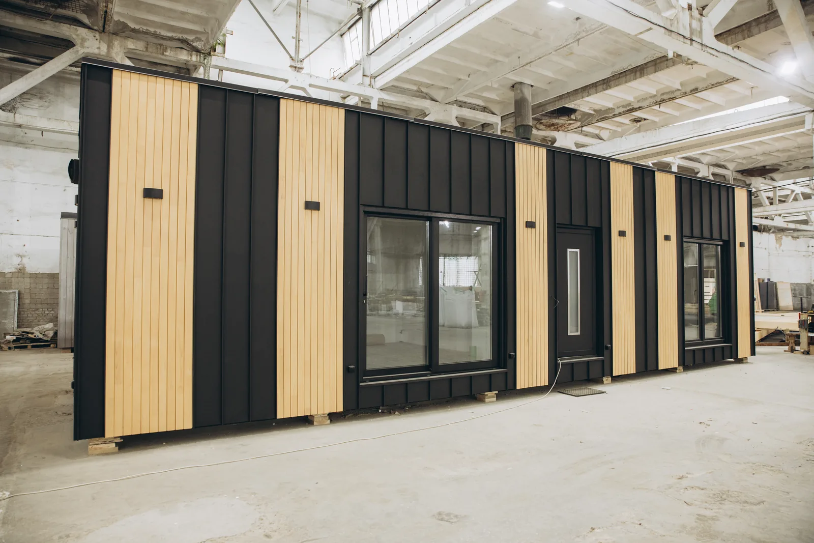 Mantelzorgwoning in fabriek