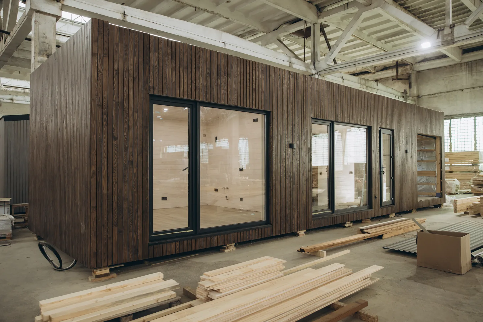Productie mantelzorgwoning 2