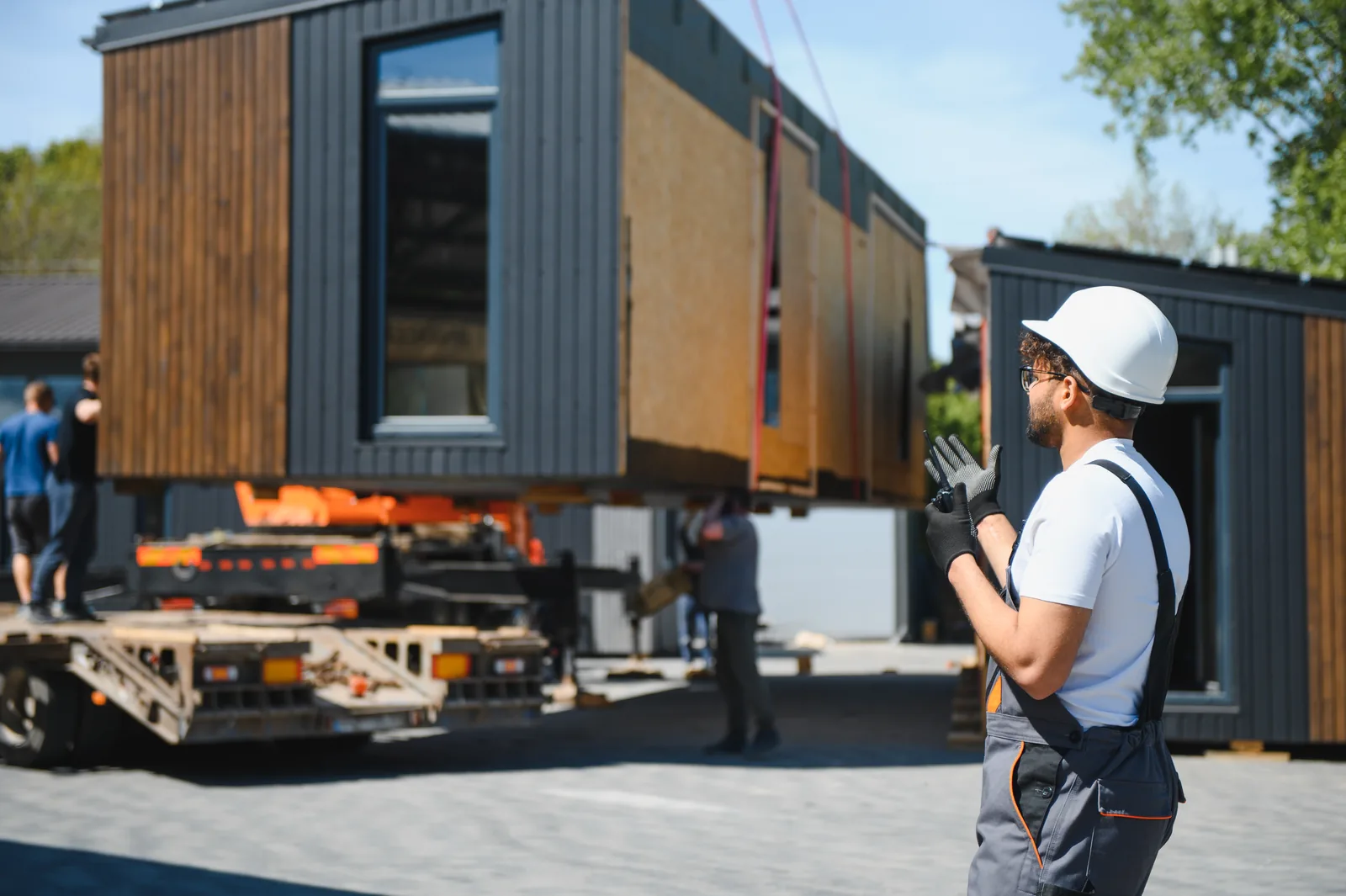 Transport van mantelzorgwoning 2